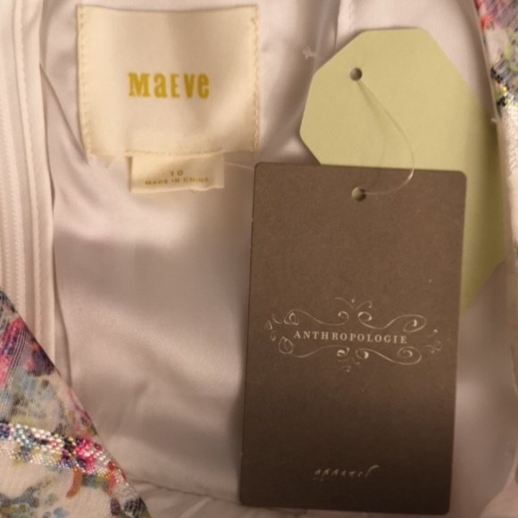 NWT Anthropologie Maeve floral dress Sz10 - Picture 5 of 7